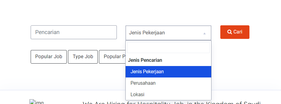 panduan mencari pekerjaan di Indonesia