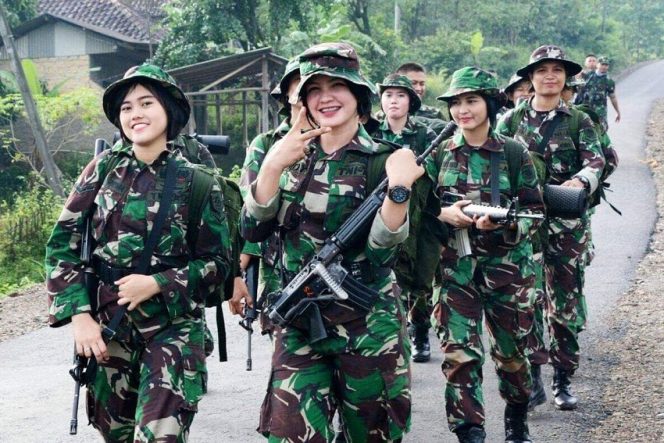 
 Korps Wanita Angkatan Darat (Dok : Ist)