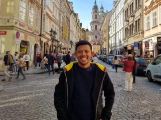 Choirul Anam, Mahasiswa PhD di Charles University Praha. (foto : kabarbaru.co)